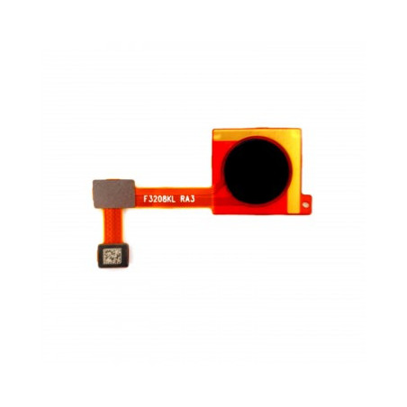 Botón de lector de huellas negro para Xiaomi Mi A2 M1804D2SG/Mi 6X