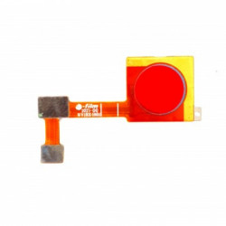 Botón de lector de huellas roja para Xiaomi Mi A2 M1804D2SG/Mi 6X