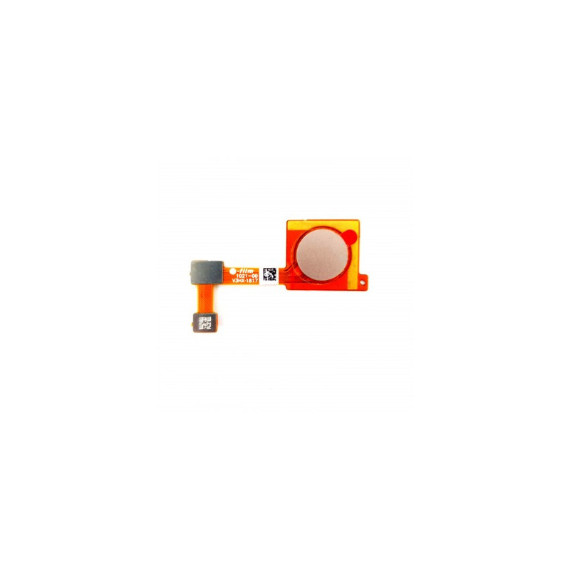 Botón de lector de huellas rosa para Xiaomi Mi A2 M1804D2SG/Mi 6X