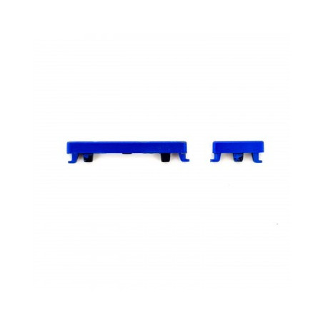 Botones de inicio y volumen laterales azul para Xiaomi Redmi 7(2Pcs)