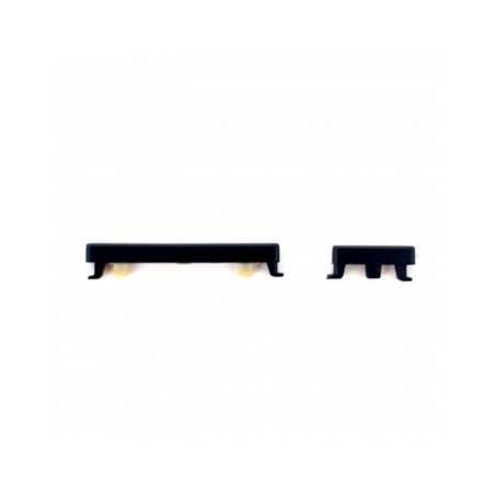 Botones de inicio y volumen laterales negro para Xiaomi Redmi 7(2Pcs)