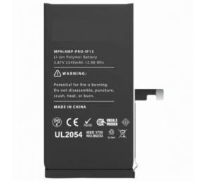 Bateria Litio Para Apple IPhone 15 (Chip Original) 3349mAh