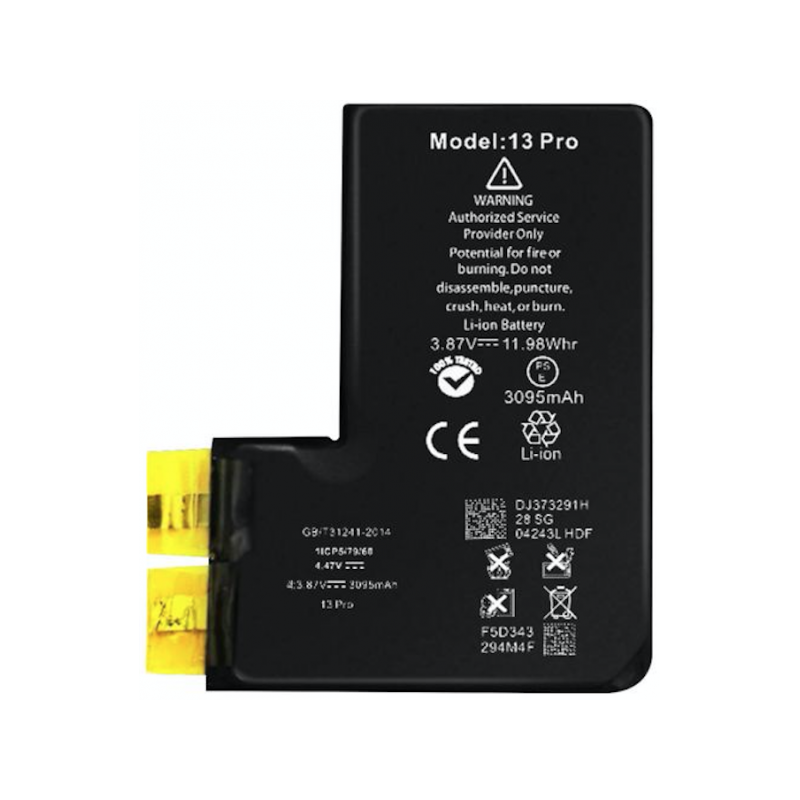 Bateria Litio Sin Flex Ni Chip Para Iphone 13 Pro De 3095mAh (Calidad Premium)