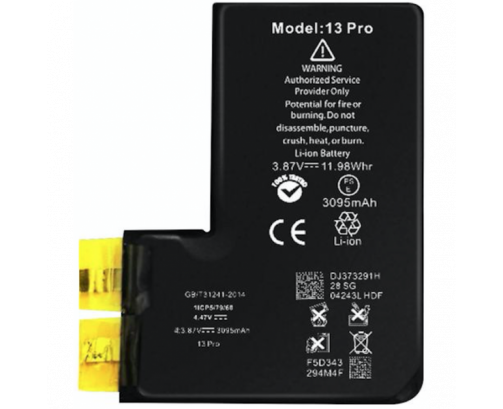 Bateria Litio Sin Flex Ni Chip Para Iphone 13 Pro De 3095mAh (Calidad Premium)