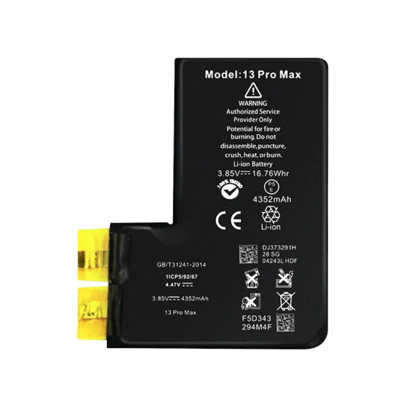 Bateria Litio Sin Flex Ni Chip Para Iphone 13 Pro Max De 4352mAh (Calidad Premium)
