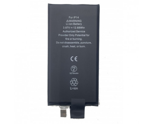Bateria Litio Sin Flex Ni Chip Para IPhone 14 (A2649 A2881 A2884 A2883 A2882) De 3279mAh (Calidad premium)