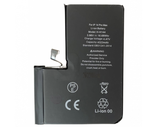 Bateria Para Apple IPhone 14 pro max 4323mah (Chip Original) 3 Meses De Garantía