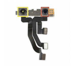 Camara Frontal 7MP / Camara Infrarroja / proyector de puntos infrarrojo para iPhone X / iPhone 10