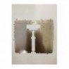 chapa / placa metal para protejer pantalla de iphone 7g