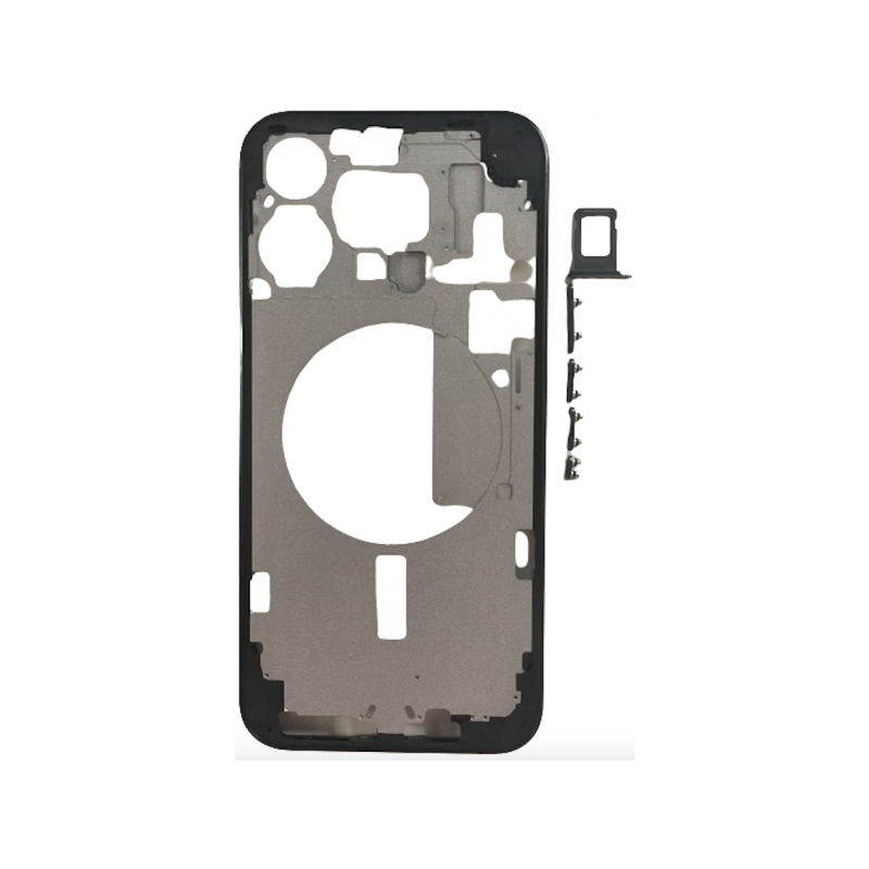 Chasis / Marco Intermedio Con Bandeja Sim Y Botones Físicos Para IPHONE 15 PRO MAX (A2849 A3105 A3106 A3108)