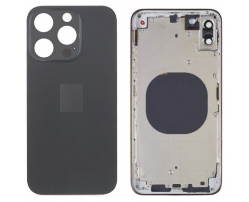 Chasis De Pantalla / Tapa Con Marco Con Lente De Camara Para IPhone 14 Pro