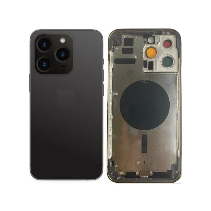 Chasis De Pantalla / Tapa Con Marco Con Lente De Camara Para IPhone 14 Pro Max