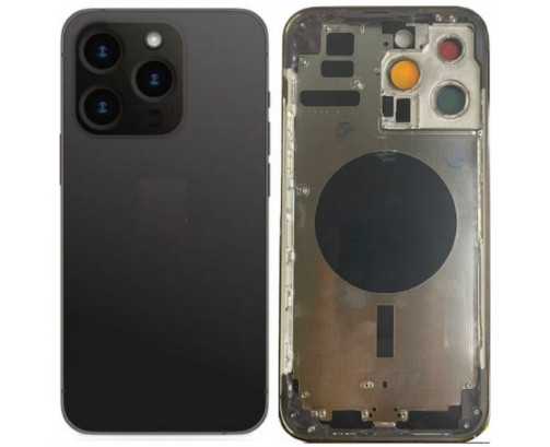 Chasis De Pantalla / Tapa Con Marco Con Lente De Camara Para IPhone 14 Pro Max