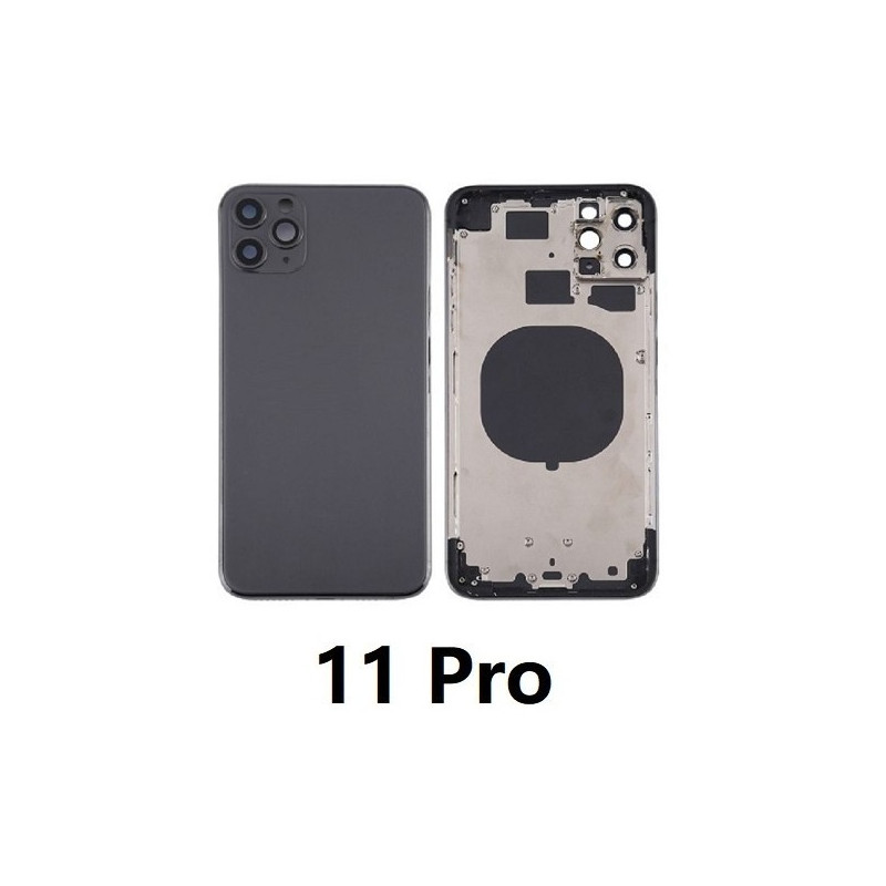 Chasis De Pantalla / Tapa Con Marco Para IPhone 11 Pro (NEGRO)