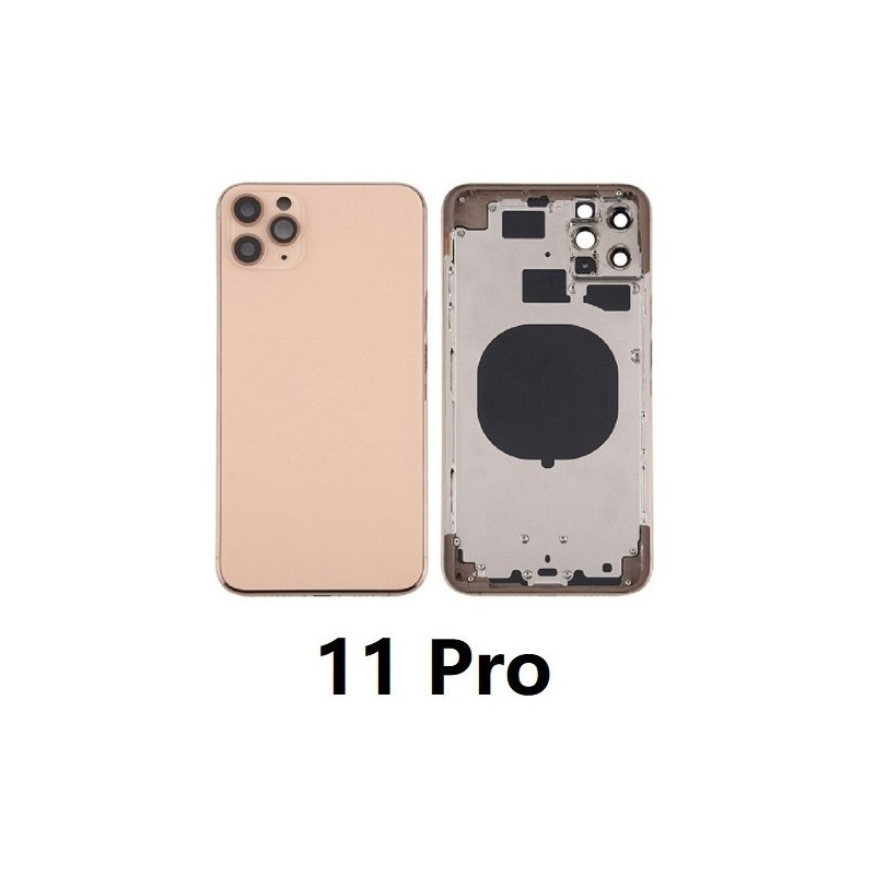 Chasis De Pantalla / Tapa Con Marco Para IPhone 11 Pro (ORO)