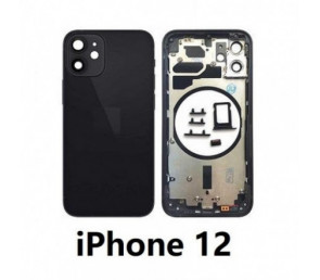 Chasis De Pantalla / Tapa Con Marco Para IPhone 12 (NEGRO)