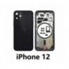 Chasis De Pantalla / Tapa Con Marco Para IPhone 12 (NEGRO)