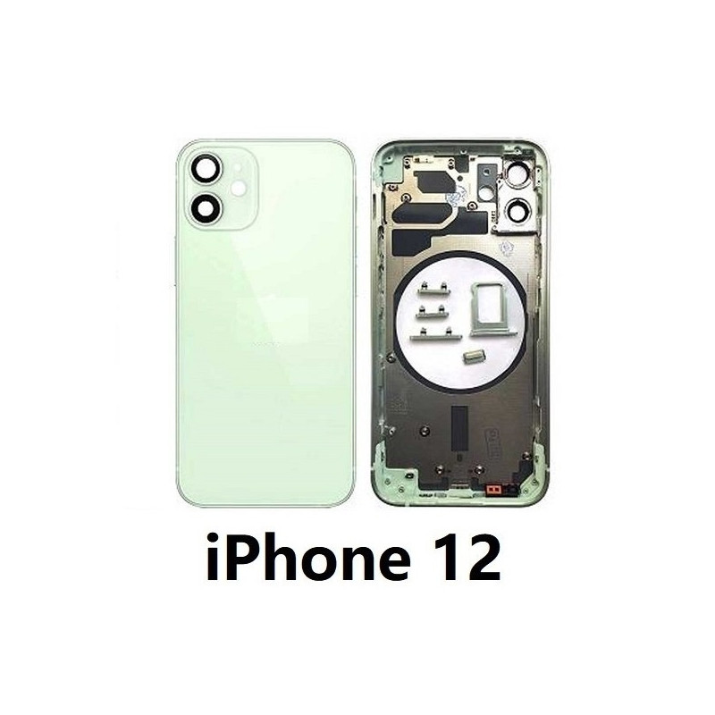 Chasis De Pantalla / Tapa Con Marco Para IPhone 12 (VERDE)