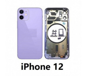 Chasis De Pantalla / Tapa Con Marco Para IPhone 12 (VIOLETA)