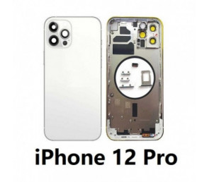 Chasis De Pantalla / Tapa Con Marco Para IPhone 12 Pro (BLANCO)