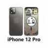 Chasis De Pantalla / Tapa Con Marco Para IPhone 12 Pro (NEGRO)