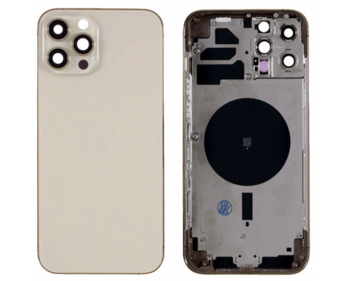 Chasis De Pantalla / Tapa Con Marco Para IPhone 12 Pro (ORO)