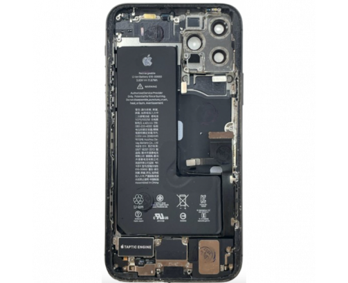 Chasis Tapa Original Con Batería, Vibrador, Buzzer Y Flex De Carga Para IPhone 11 Pro GRADO A