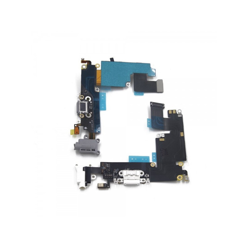 Circuíto Flex Conector De Carga Y Accesorios / Micrófonos Y Conector De Audio Para IPHONE 6G PLUS / IPHONE 6 PLUS 5.5