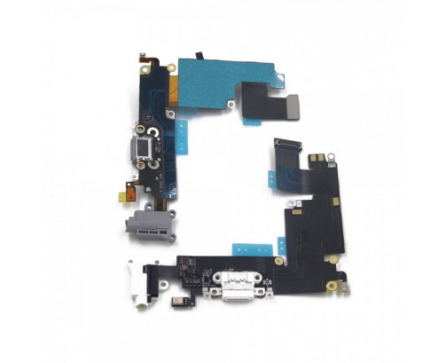 Circuíto Flex Conector De Carga Y Accesorios / Micrófonos Y Conector De Audio Para IPHONE 6G PLUS / IPHONE 6 PLUS 5.5