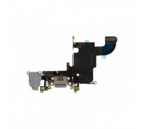 Circuíto flex conector de carga y accesorios / micrófonos y conector de audio para iPhone 6S 4.7