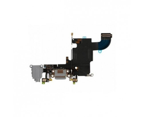 Circuíto flex conector de carga y accesorios / micrófonos y conector de audio para iPhone 6S 4.7