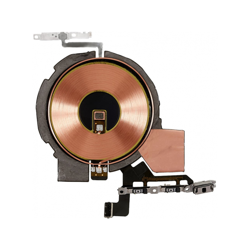Flex De Antena NFC Y Carga Inalámbrica Con Flex De Botones De Encendido Y Volumen para IPHONE 14 PRO (A2659 A2889 A2890)