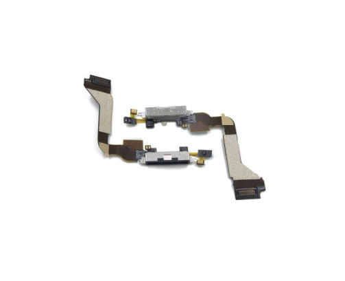 Flex De Carga Lightning 30PIN Con Microfono Para IPHONE 4G