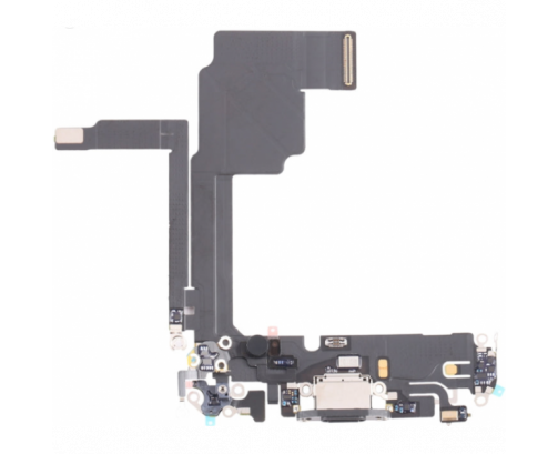 Flex De Conector De Carga Ligtning Y Micrófono Original Para Iphone 15 Pro