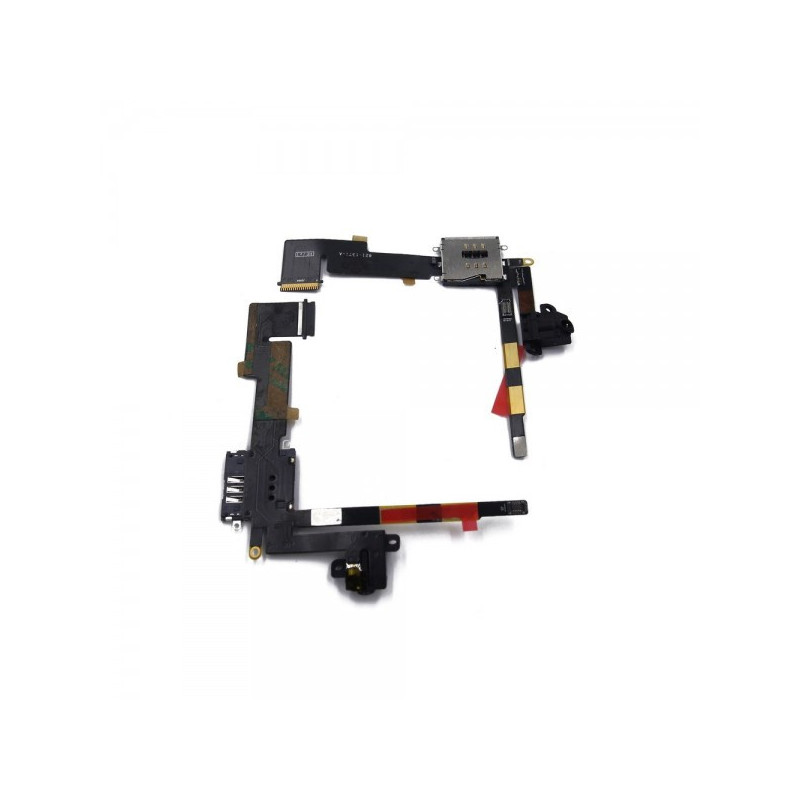 Flex De Jack Audio Con Lector SIM Para APPLE IPAD 2 3G