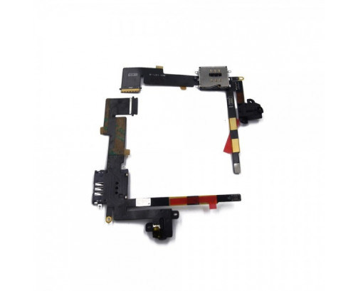 Flex De Jack Audio Con Lector SIM Para APPLE IPAD 2 3G