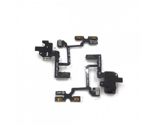 iphone 4g flex boton volumen+jack audio
