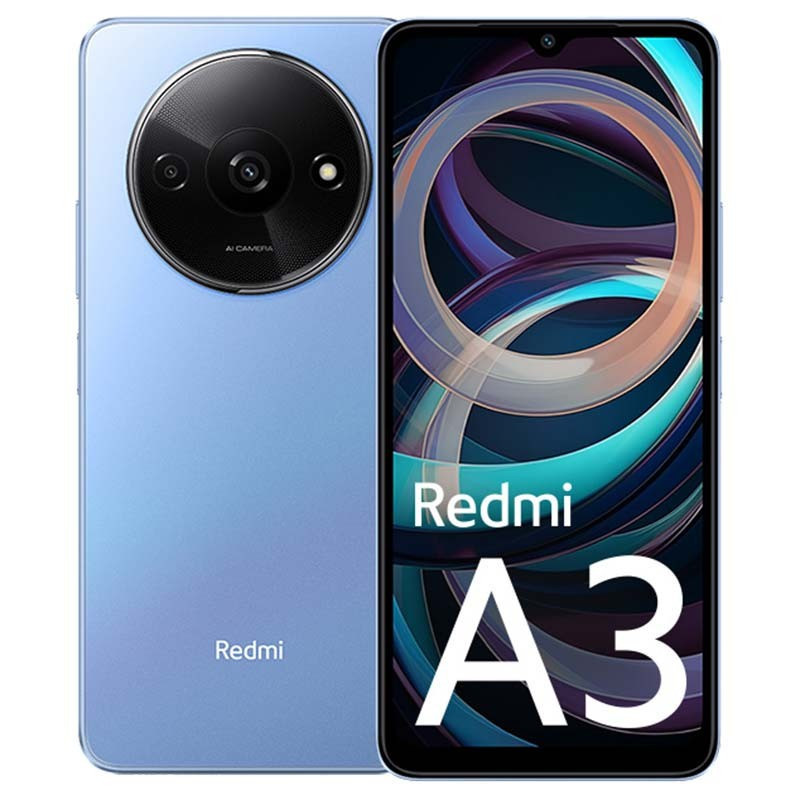 Xiaomi Redmi A3 4GB/128GB Azul - Teléfono móvil Xiaomi Redmi A3 4GB/128GB Azul - Teléfono móvil