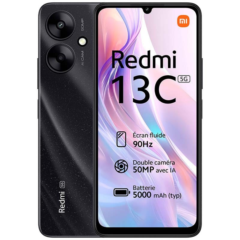 Teléfono móvil Xiaomi Redmi 13C 5G 4GB/128GB Teléfono móvil Xiaomi Redmi 13C 5G 4GB/128GB