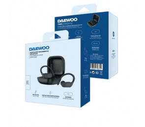 Daewoo TWS Sport DW2012 Auriculares Inalámbricos Deportivos con Estuche de Carga