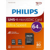 Philips Tarjeta MicroSD de 64GB