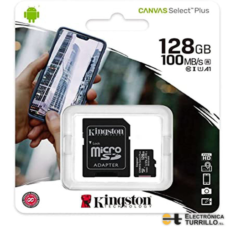 MEMORIA KINGSTON 128GB 100MB/S
