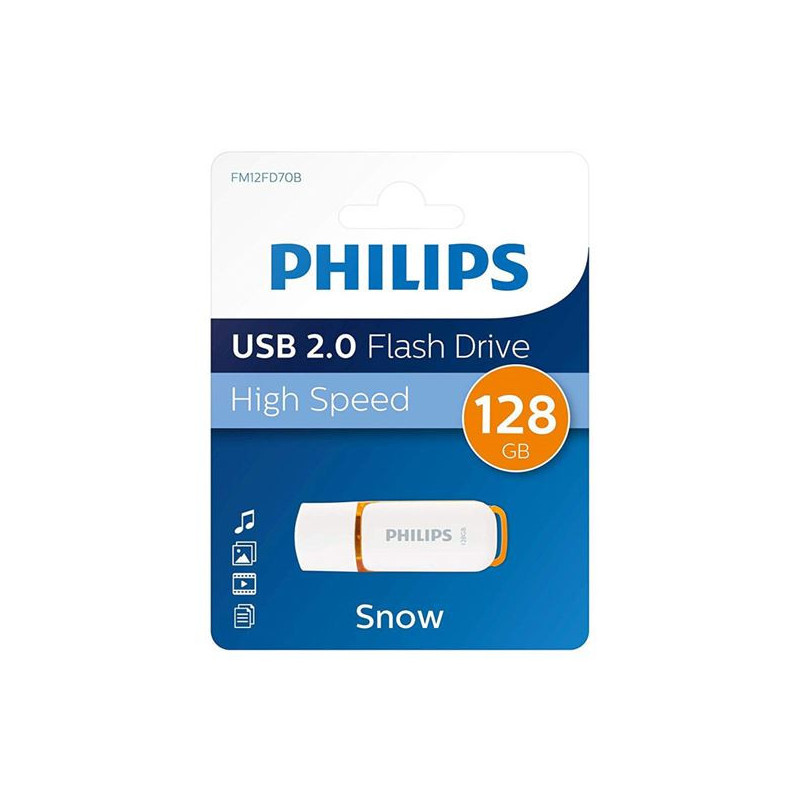Philips Pendrive USB 2.0 128GB Snow Philips Pendrive USB 2.0 128GB Snow