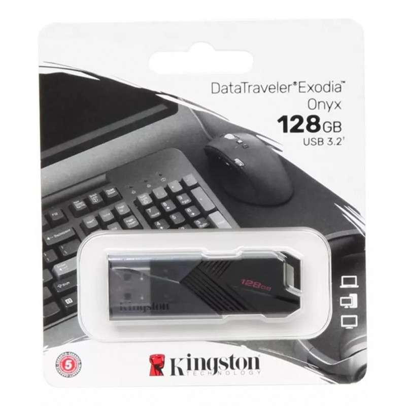 Memoria Usb 3.2 Kingston Datatraveler Exodia M Onyx 128gb