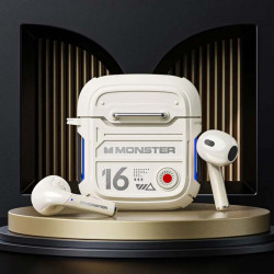 Monster XKT16 Beige - Auriculares Bluetooth TWS