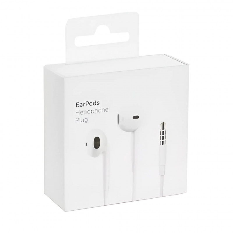 EarPods Headphone Plug Auriculares Binaurales Blancos de Botón