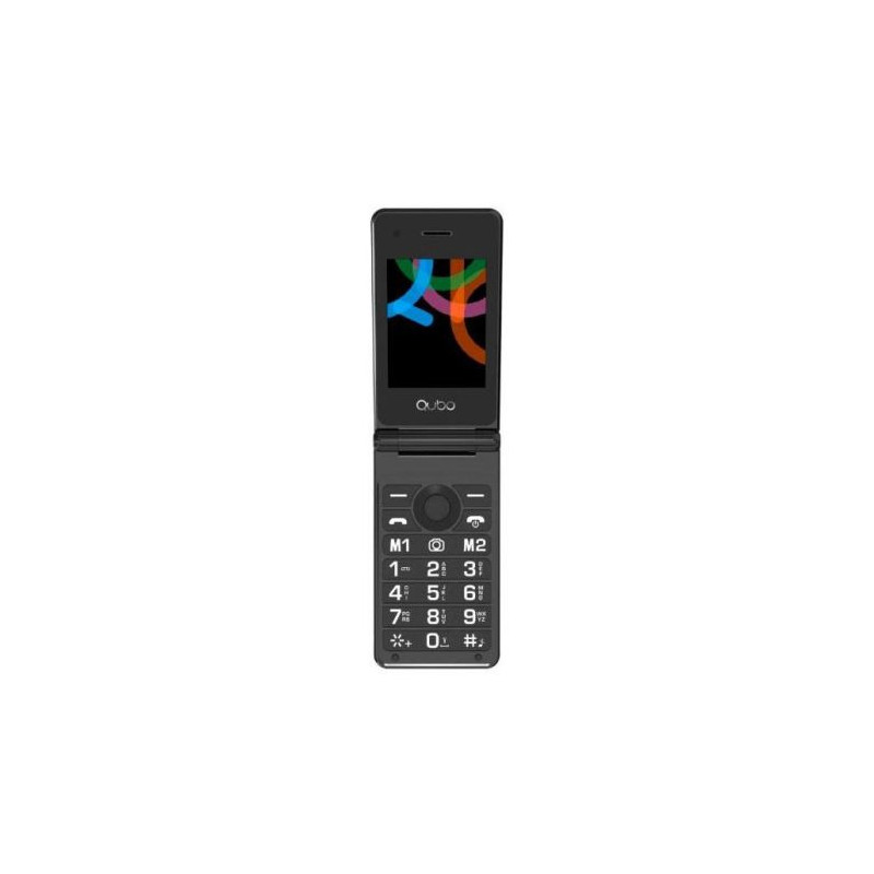 Teléfono Libre Qubo X-28 7,11 cm (2,8") con Cámara Rojo