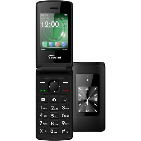 YINGTAI Telefonos Moviles para Personas Mayores con Botones Grandes T30 2G