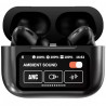 Auriculares con control táctil y reducción de ruido oscuro doble ANC/ENC