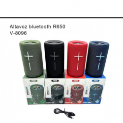 Altavoz Bluetooth R650 con luz RGB